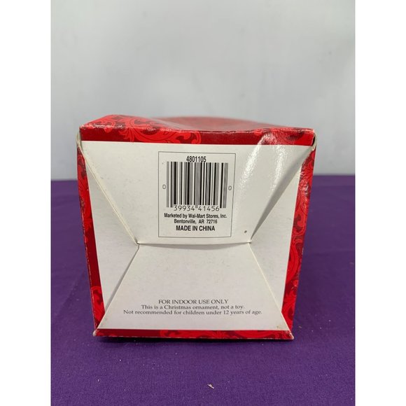 Mistletoe Magic Collection Santa Carrying Sack European Style Glass Ornament Han - Picture 13 of 14